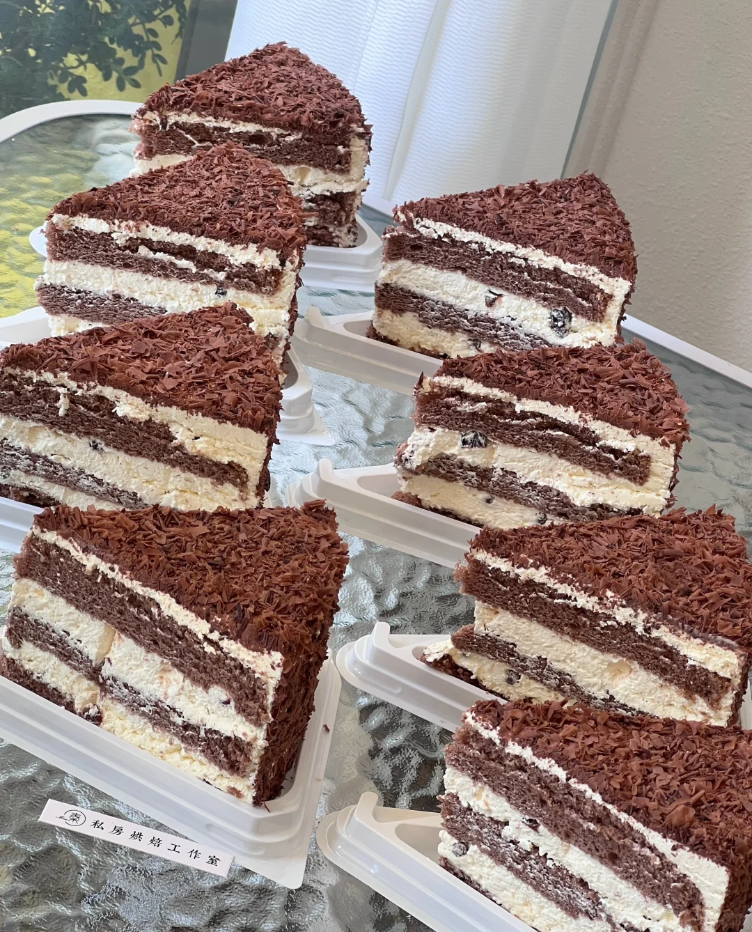 Triangular Little Havens Box Slice Cake for Your Sweet Slices 2 Wl 135 Manluen Single Slice Cake Box