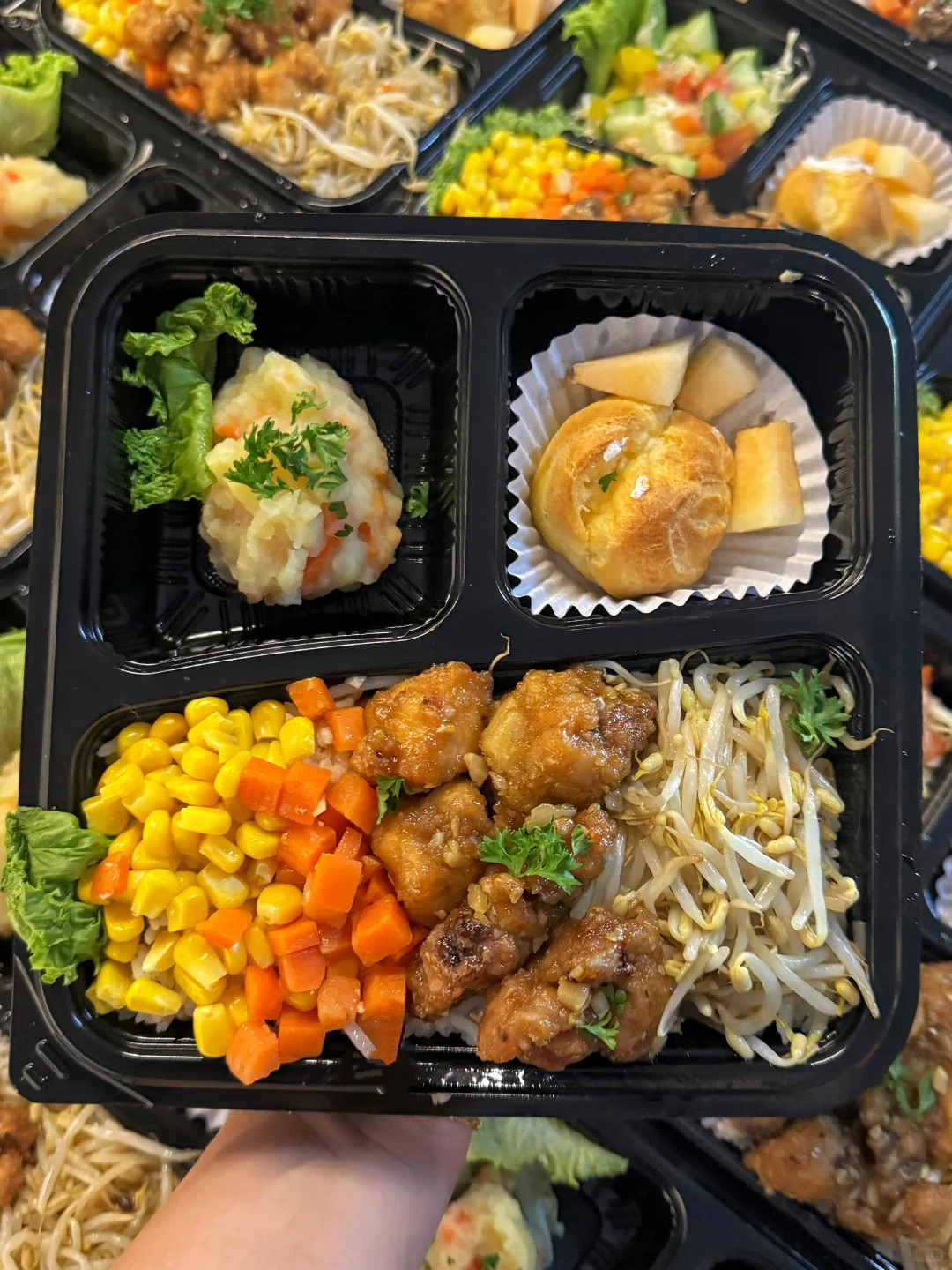 Disposable Bento Box with Lid Your Go-To for Mess-Free Takeout 2 Wl 8305 Manluen Plastic Bento Box Disposable