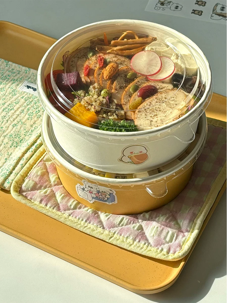 Safe Materials Kraft Paper Boxes Wholesale for Profitable Food Packaging 2 Wl K1300 Manluen Kraft Paper Take Out Containers