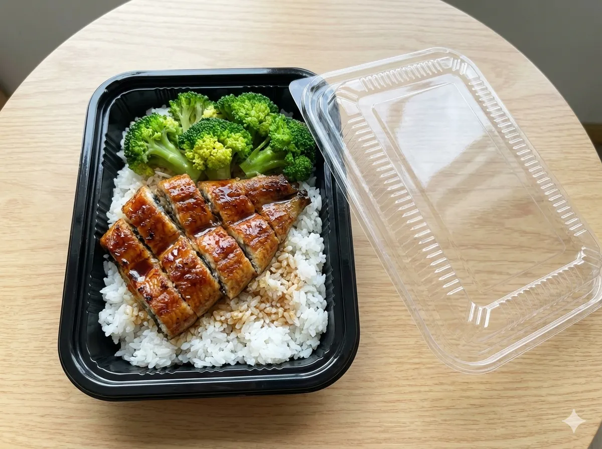 Introducing WL-8530H Manluen Bento Box – The Ultimate Solution for Food Service Professionals 2 Stackable Bento Box Design