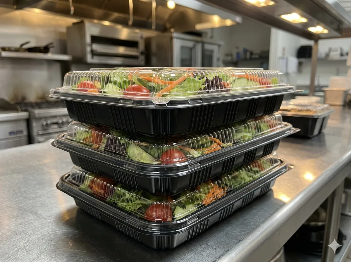 Introducing WL-8530H Manluen Bento Box – The Ultimate Solution for Food Service Professionals 3 Bento Box Applications