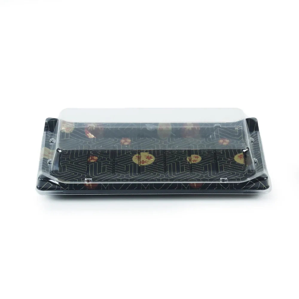 Wl B09 Manluen Disposable Sushi Boat Tray