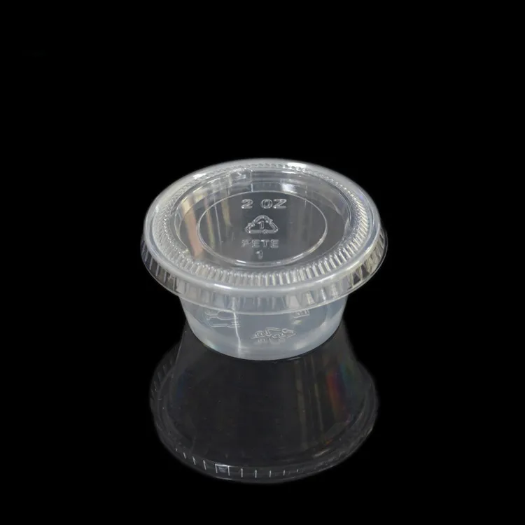 Wl 2 Oz Manluen Plastic Sauce Cup