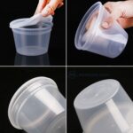Clear Deli Cups Lid Feature Collage