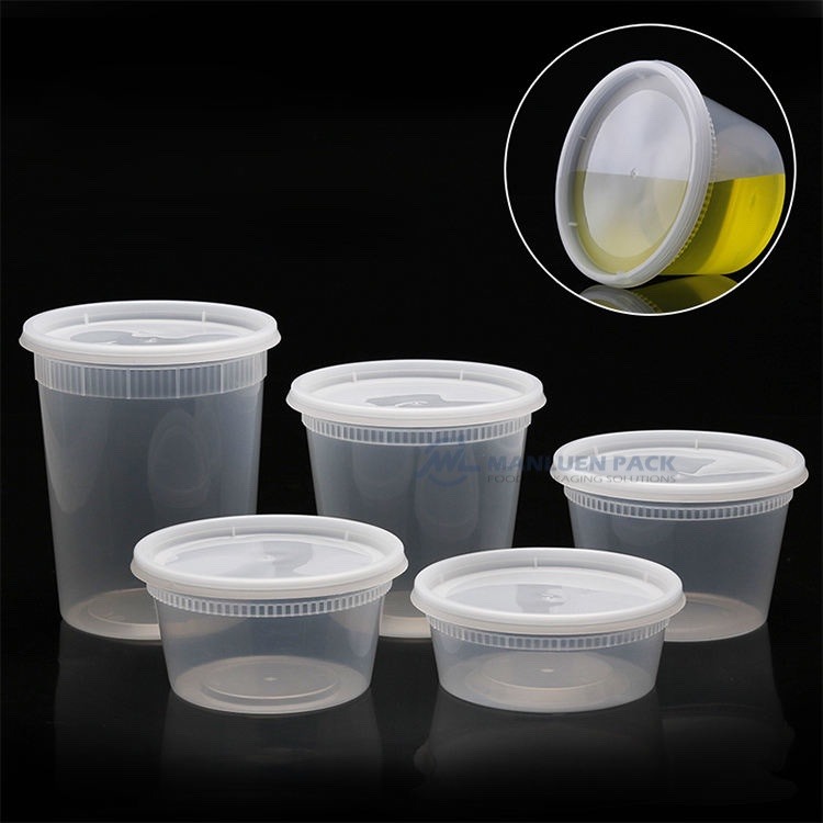 Clear Deli Cups Product Range Duplicate 2