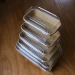Kraft Paper Sushi Tray stacked kraft paper sushi tray range