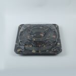 Ks65 Black Sakura Sushi Tray With Lid Product