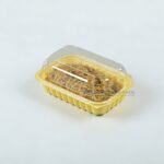 P962 Yellow Clamshell Container With Noodles