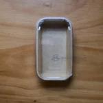 WL-1100 covered kraft paper sushi tray elevated view