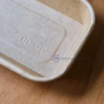 WL-1100 kraft paper tray base detail close-up