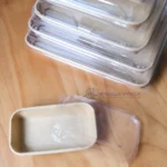 WL-1100 stacked clear lids and open tray display