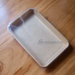 WL-1109 covered kraft paper sushi tray angled product view