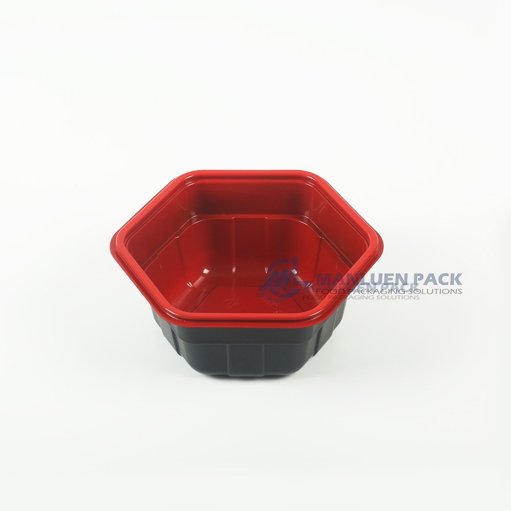Wl 6850 Red Black Hexagonal Bowl Product View Z15a3839 1