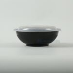 Yn 50 Black Round Takeaway Bowl Closed Side View Duplicate 2