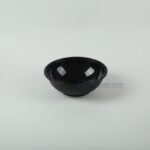Yn 50 Black Round Takeaway Bowl Open Bowl View