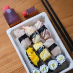 Bagasse Sushi Tray Wl 05 Product View Wl 05 2 Square