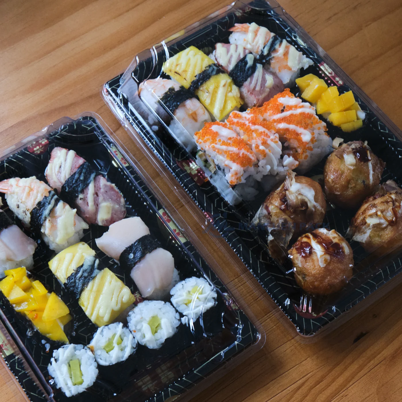 Black Cherry Blossom Sushi Tray Shared Product View 1 Square