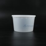 C64 Clear Deli Container Closed Side View