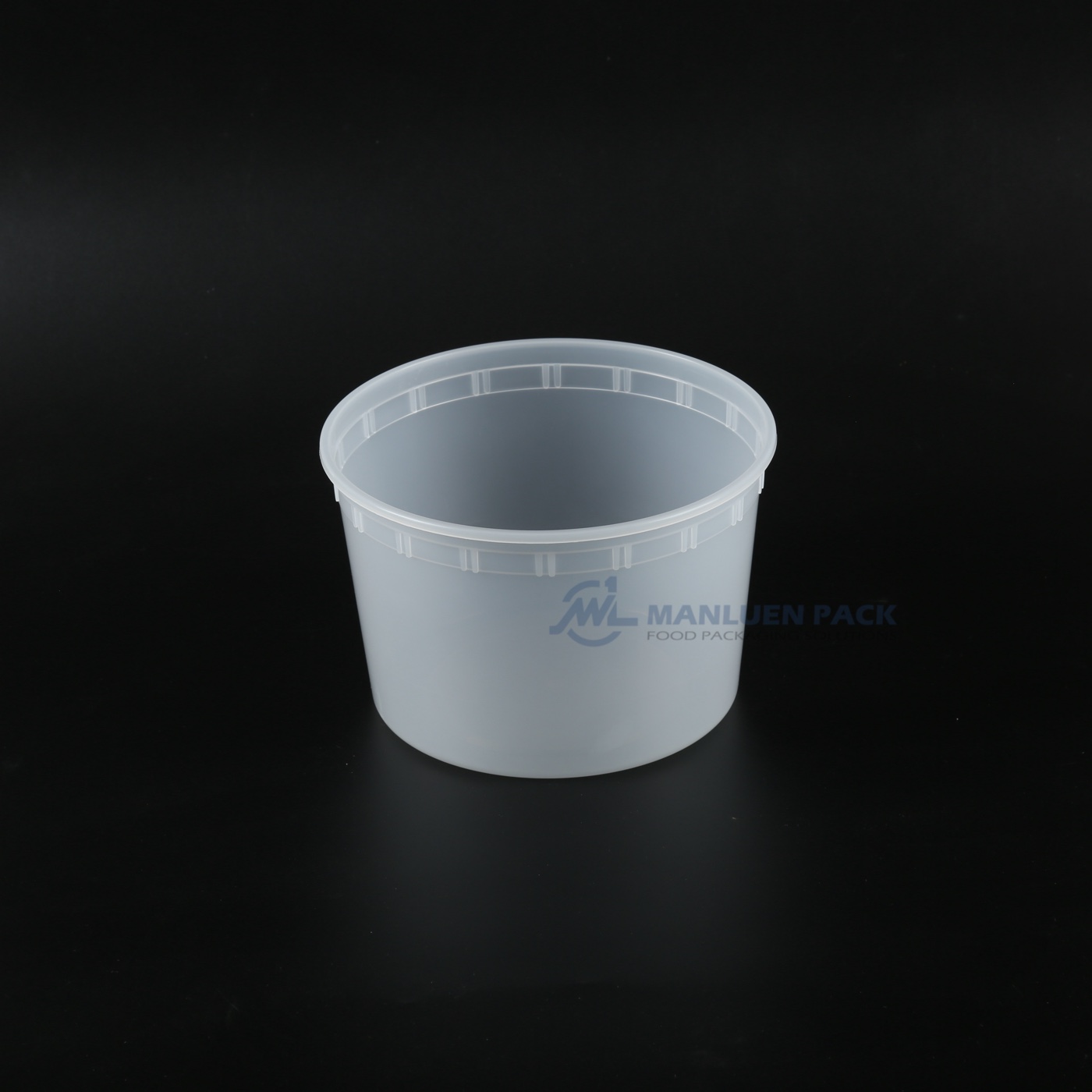 C64 Clear Deli Container Open View