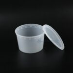 C64 Clear Deli Container Open With Lid