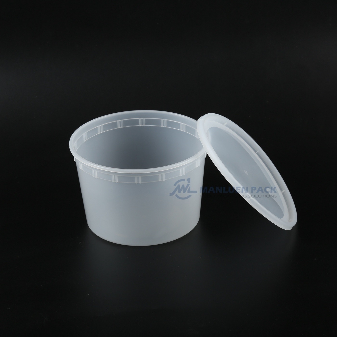 C64 Clear Deli Container Open With Lid