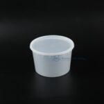 C64 Clear Deli Container With Lid Angle View