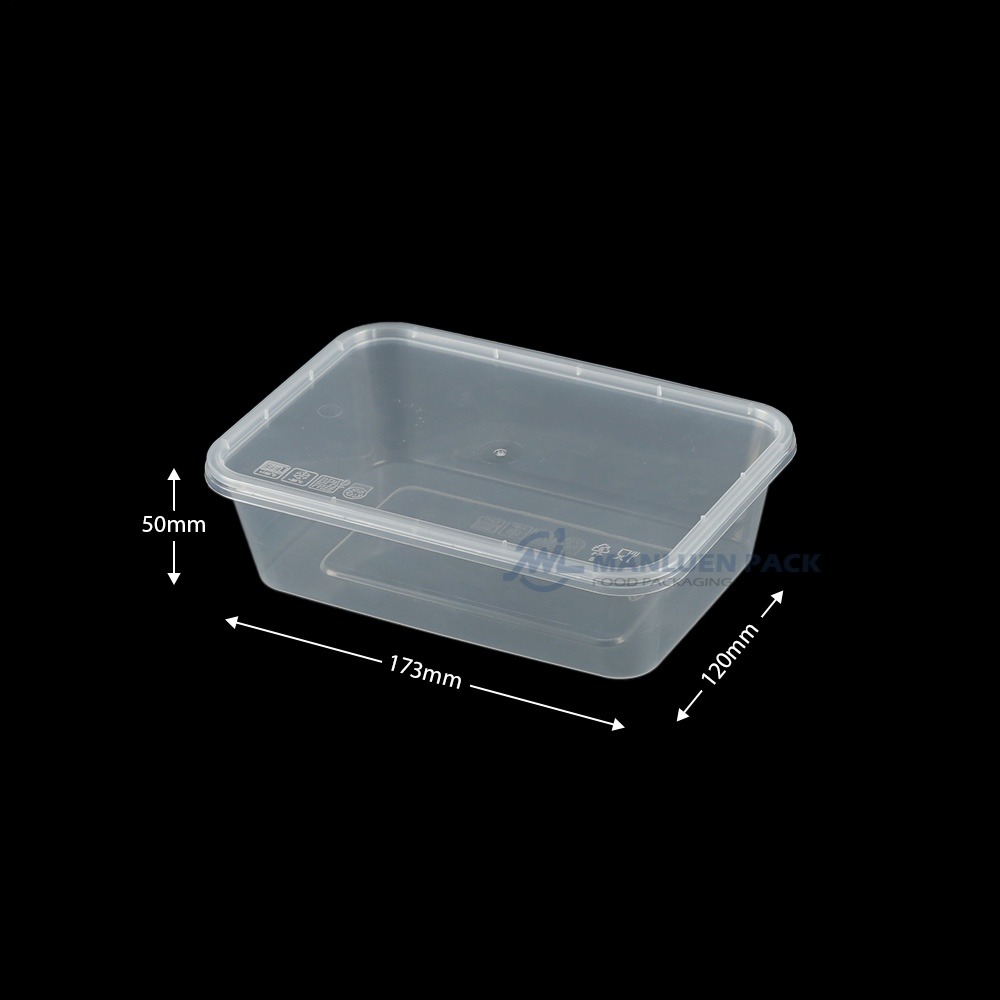 Clear Container Meal Prep Container Re650 Dimensions Wl Re650