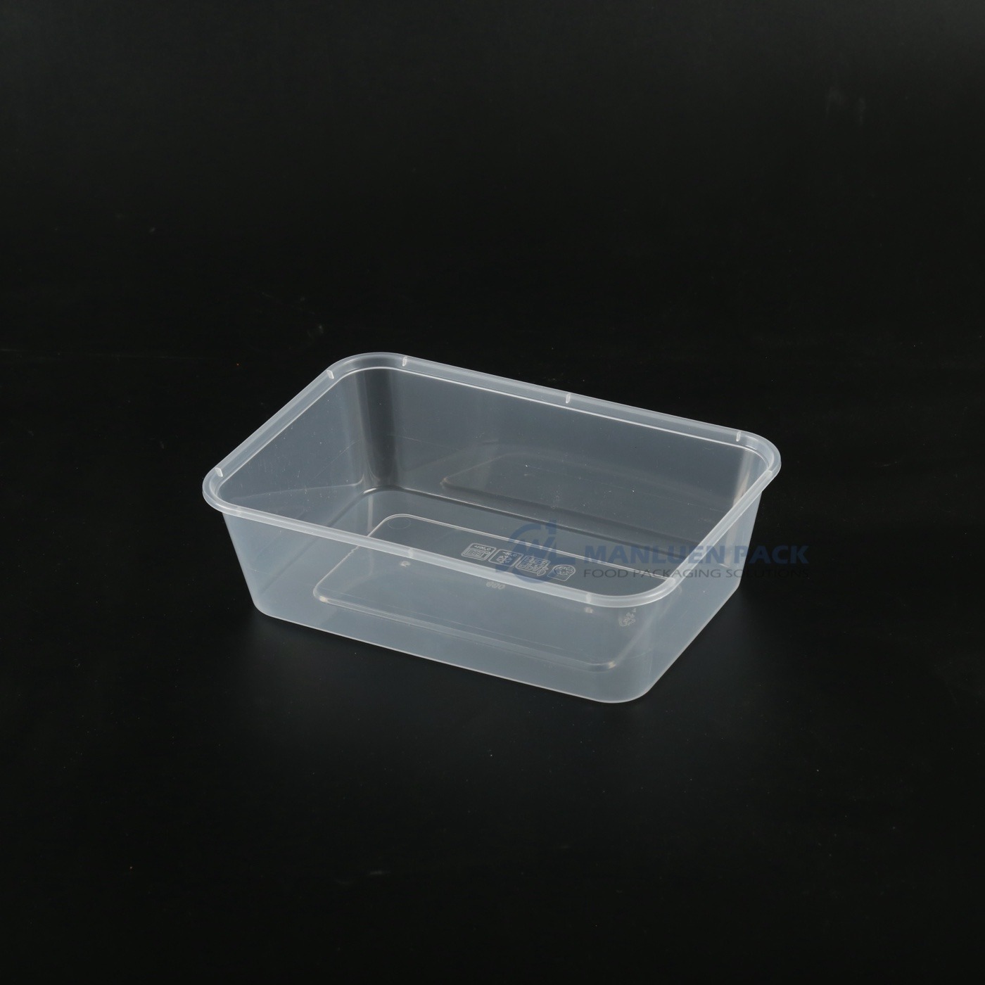 Clear Container Meal Prep Container Re650 Product View Z15a3524