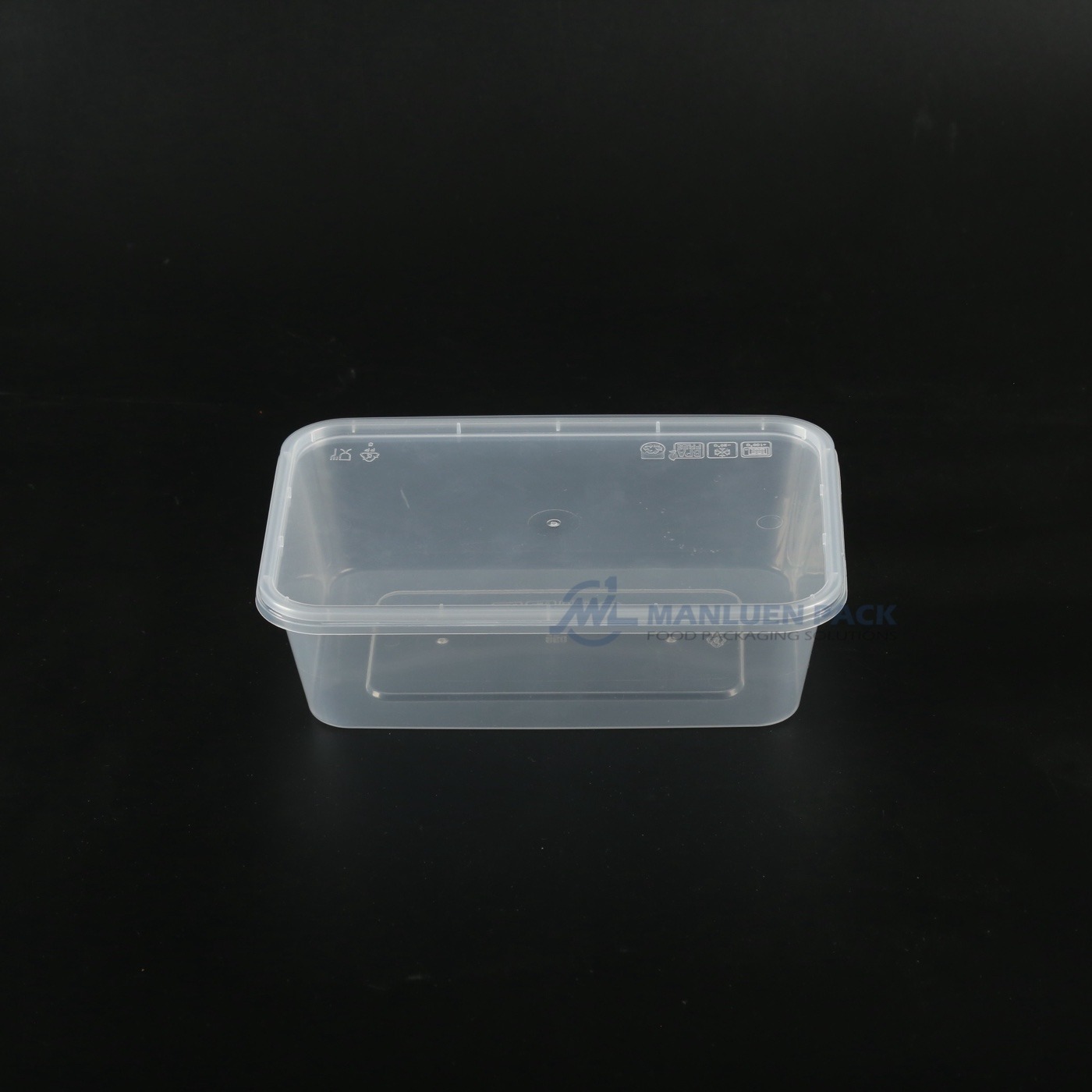 Clear Container Meal Prep Container Re650 Product View Z15a3532