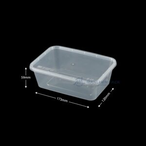 Clear Container Meal Prep Container Re750 Dimensions Wl Re750