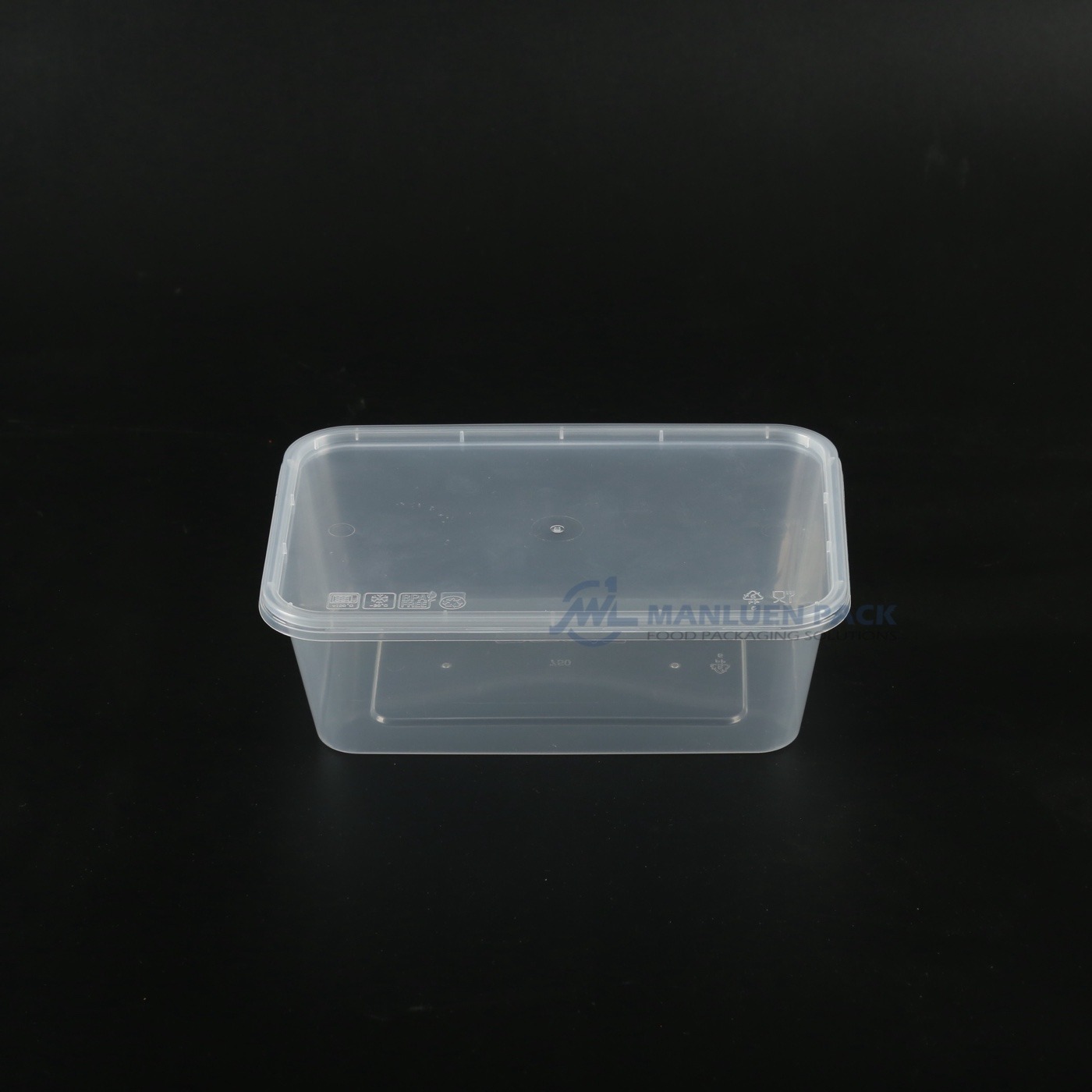 Clear Container Meal Prep Container Re750 Product View Z15a3531