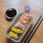 Kraft Paper Sushi Box 1 Product View 1 4 Square