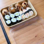 Kraft Paper Sushi Box 5 Product View 5 1 Square