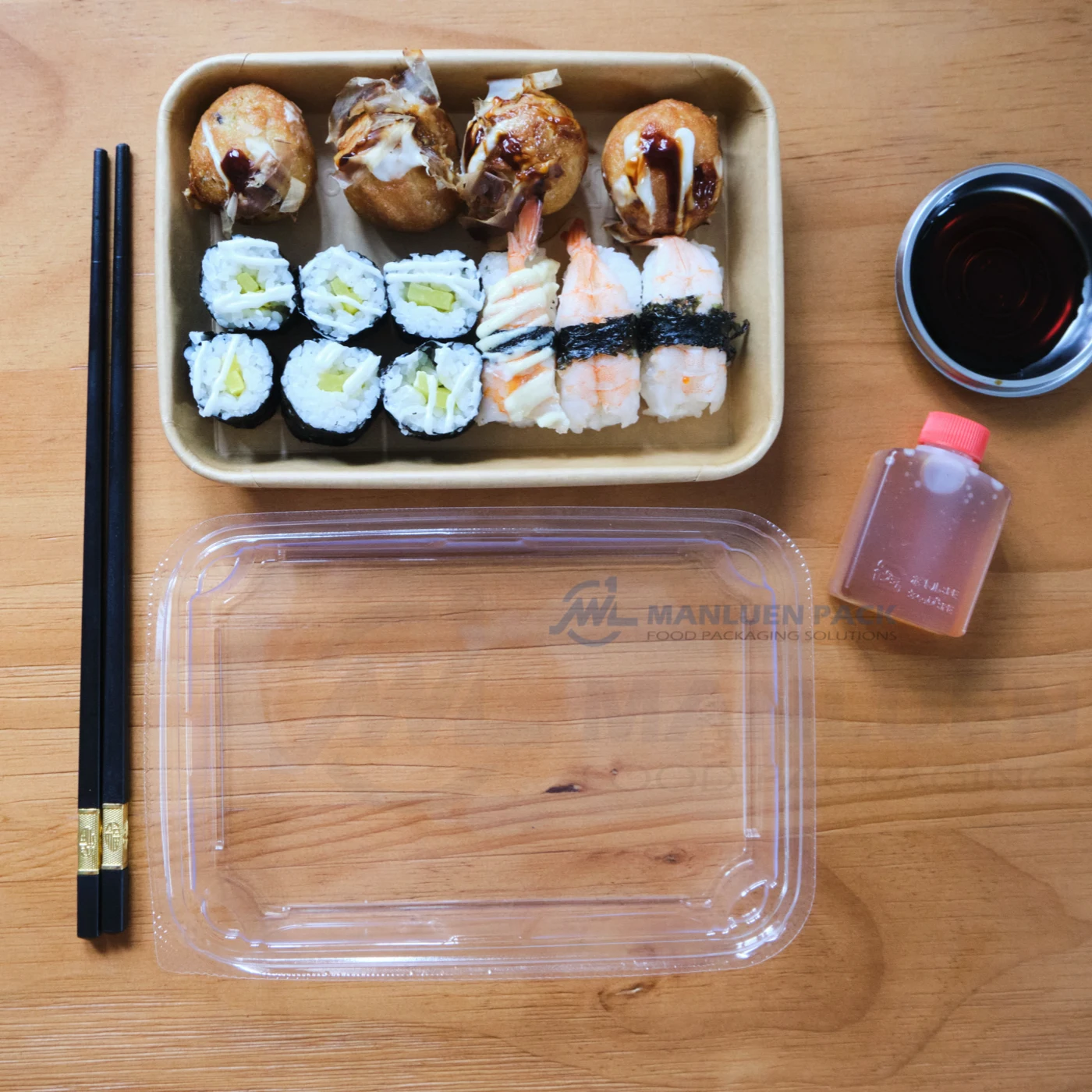 Is Cardboard Packaging Sustainable? What It Turns Into 2 Kraft Paper Sushi Box 5 Product View 5 Square