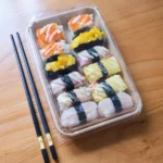 Kraft Paper Sushi Box 7 Product View 7 2 Square