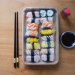 Kraft Paper Sushi Box 9 Product View 9 1 Square
