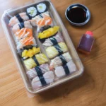 Kraft Paper Sushi Box 9 Product View 9 2 Square