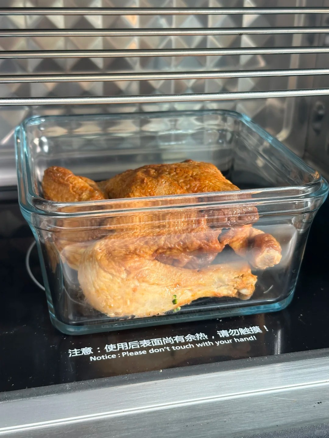 Is a Glass Food Container Better Than Plastic? Complete Guide 3 Roast Chicken Glass Food Storage Container.