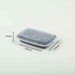 Single Compartment Meal Prep Container 8016 16oz Dimensions Wl 8016
