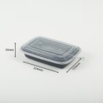 Single Compartment Meal Prep Container 868 28oz Dimensions Wl 868