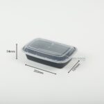 Single Compartment Meal Prep Container 938 24oz Dimensions Wl 938