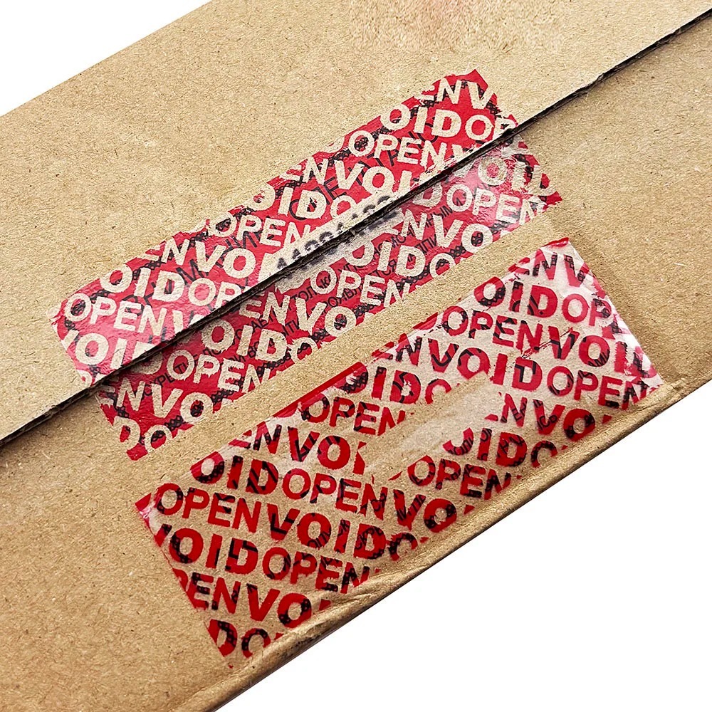 What Is Tamper Evident Packaging? 2 Void Tamper Evident Security Tape Cardboard Box