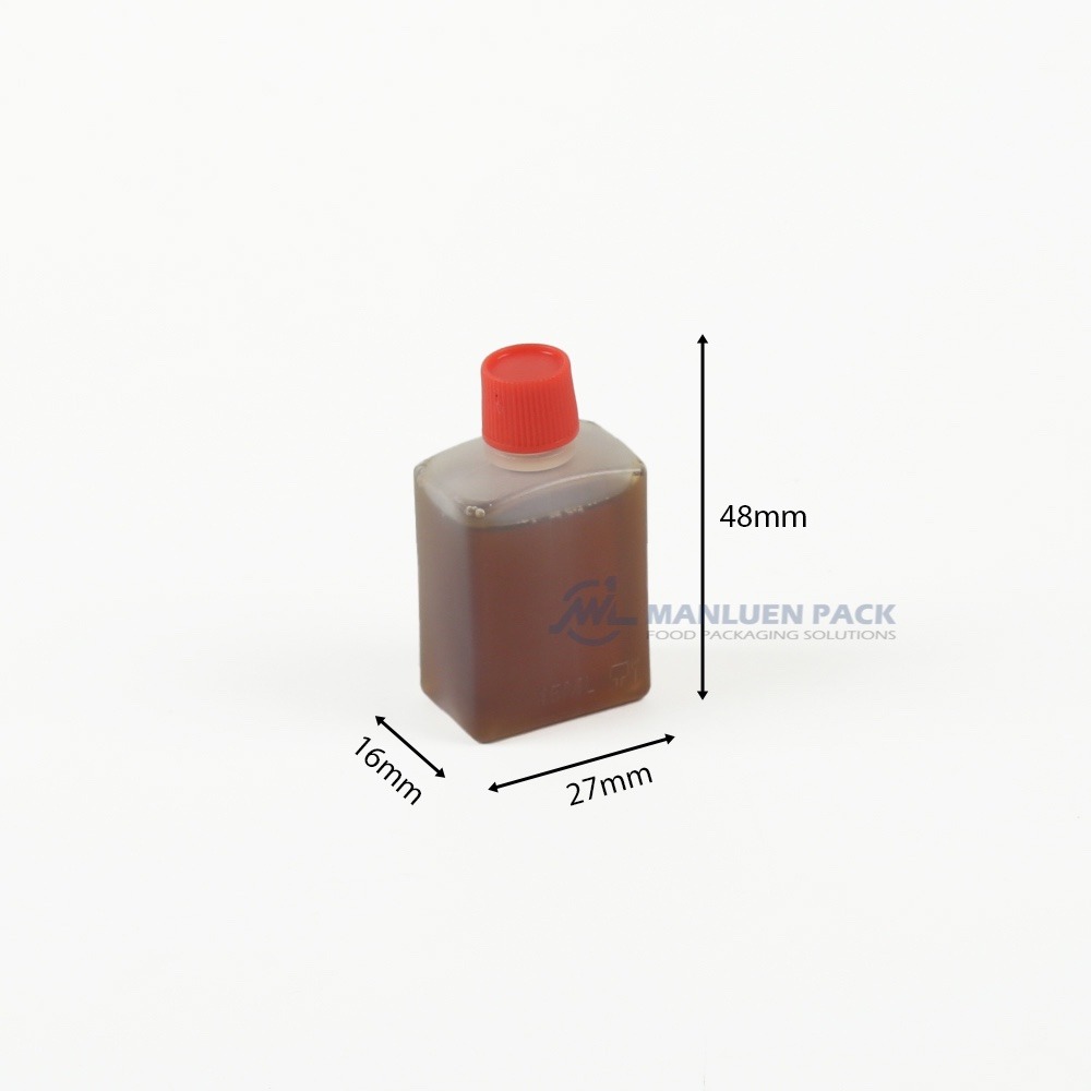 Wl 15ml Square Sauce Bottle Product View