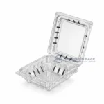 125c1 Clear Unlabeled Berry Clamshell Container Product View 01