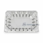 500c1 Unlabeled Clear Unlabeled Rectangular Berry Clamshell Container Product View 01