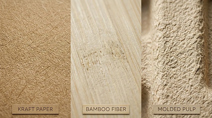 Is Sustainable Packaging More Expensive? A Complete Cost Guide 1 Sustainable Materials Comparison Scaled