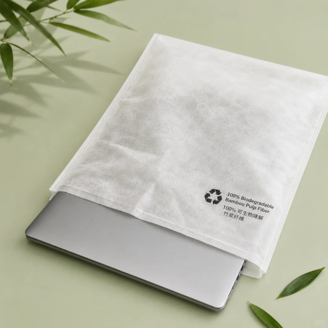What Is Fiber-Based Packaging? Materials, Types, Uses and Buyer Guide 6 Bamboo Pulp Fiber Laptop Packaging Sleeve