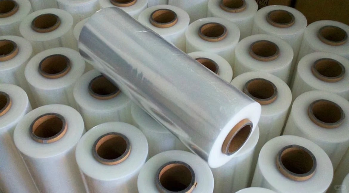 Clear Stretch Film Rolls Packaging