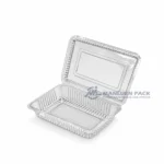 Wl 1h Clear Rectangular Hinged Deli Container Product View 02