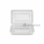 Wl 1h Clear Rectangular Hinged Deli Container Product View 06